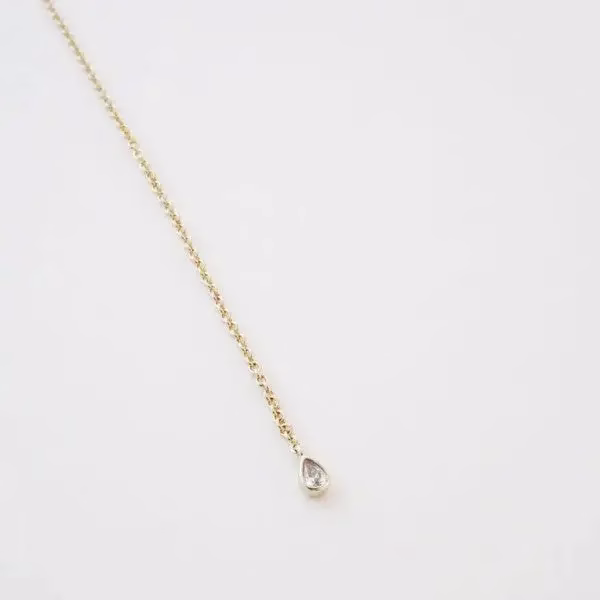 Crystal Lariat Necklace - Image 6