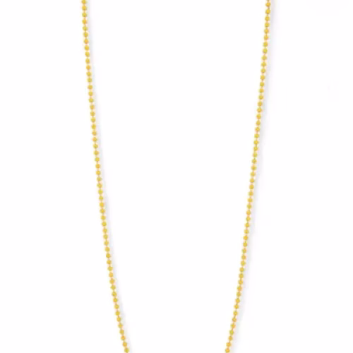 36 Long Extra Fine Petite Beads Station Necklace