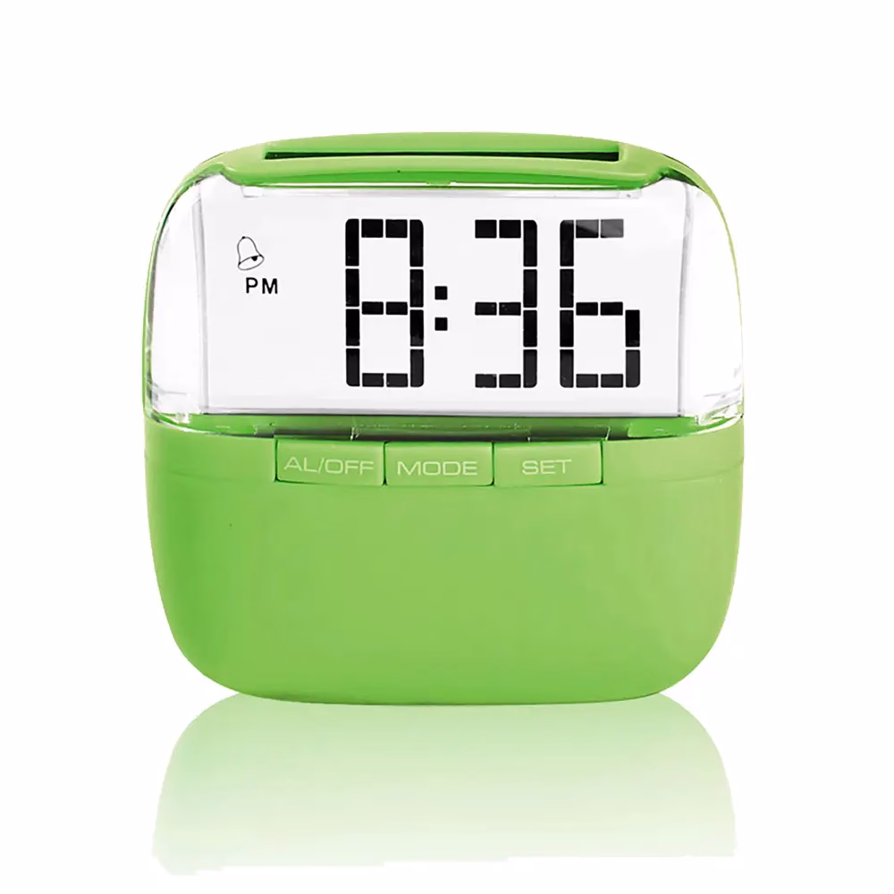 Lifemax Solar Alarm Clock - Compact and Energy-efficient