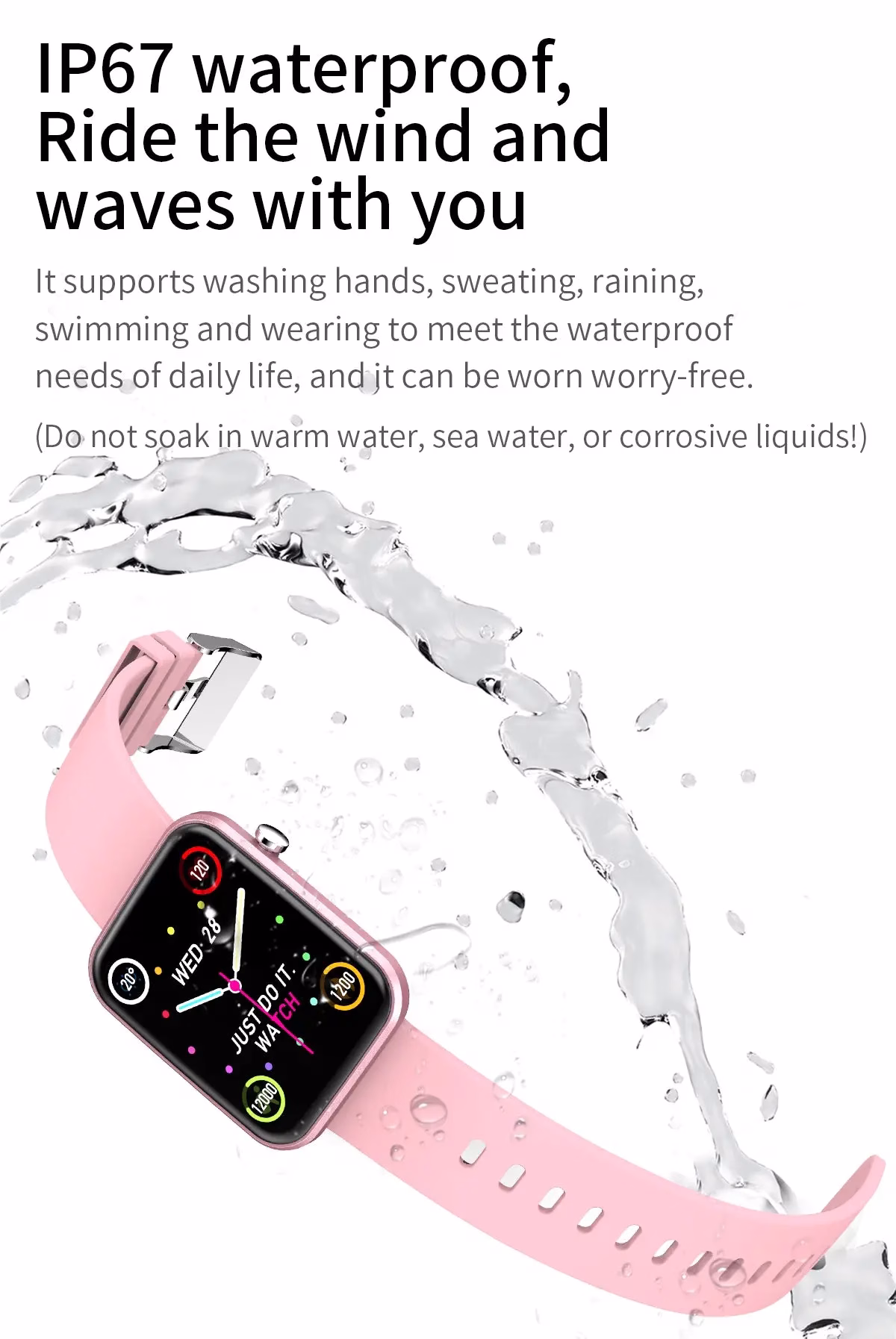 Advanced Smartwatch With Three Bands And Wellness + Activity Tracker - Image 24