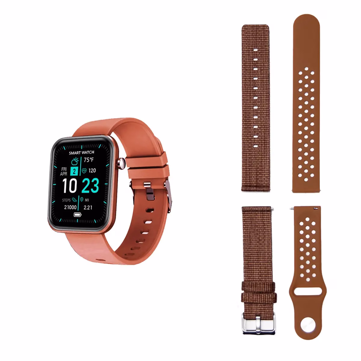 Advanced Smartwatch With Three Bands And Wellness + Activity Tracker - Image 31