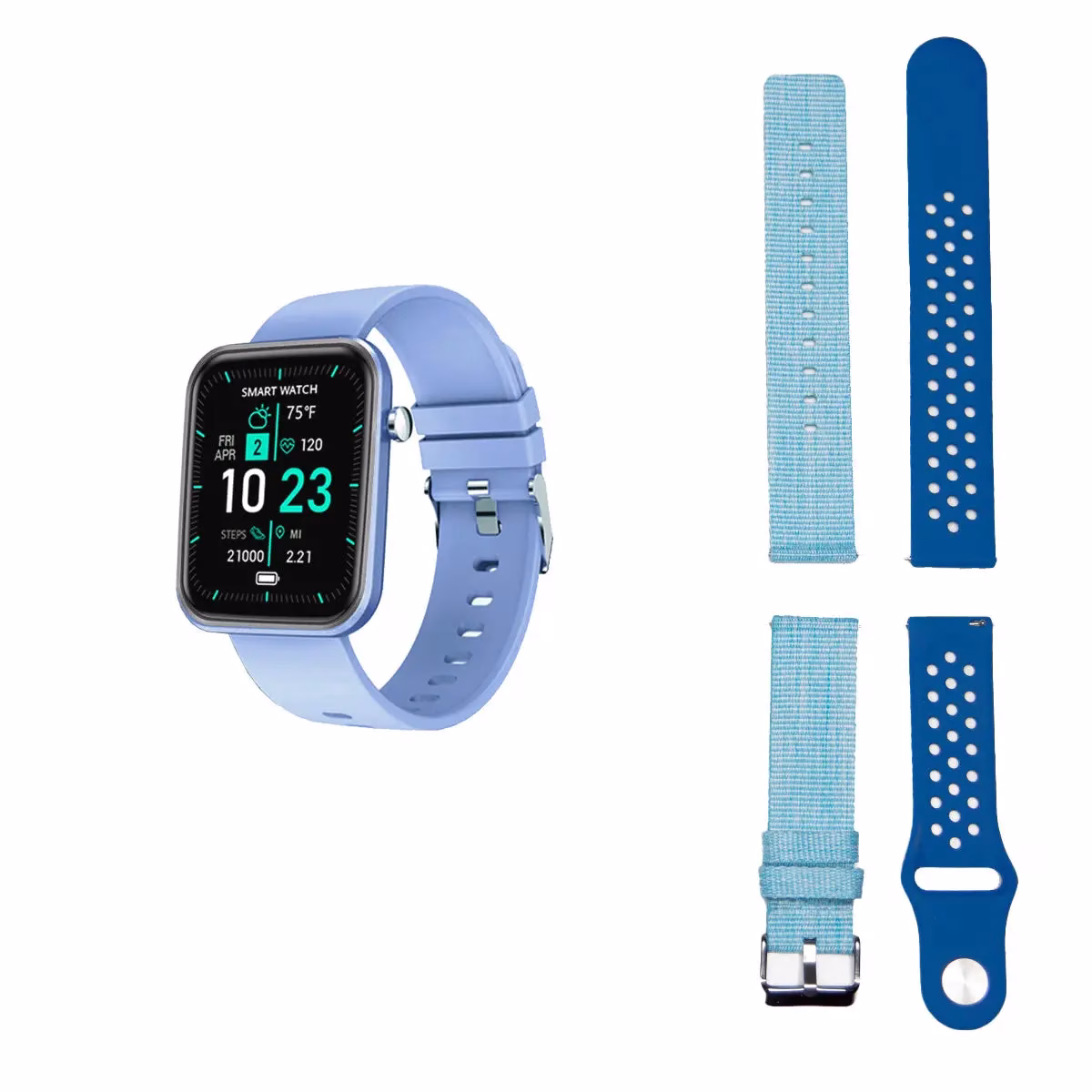Advanced Smartwatch With Three Bands And Wellness + Activity Tracker - Image 35
